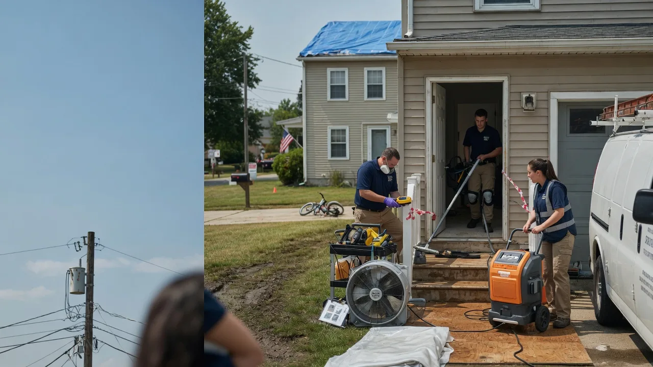 Water Damage Repair in Melissa, TX near me